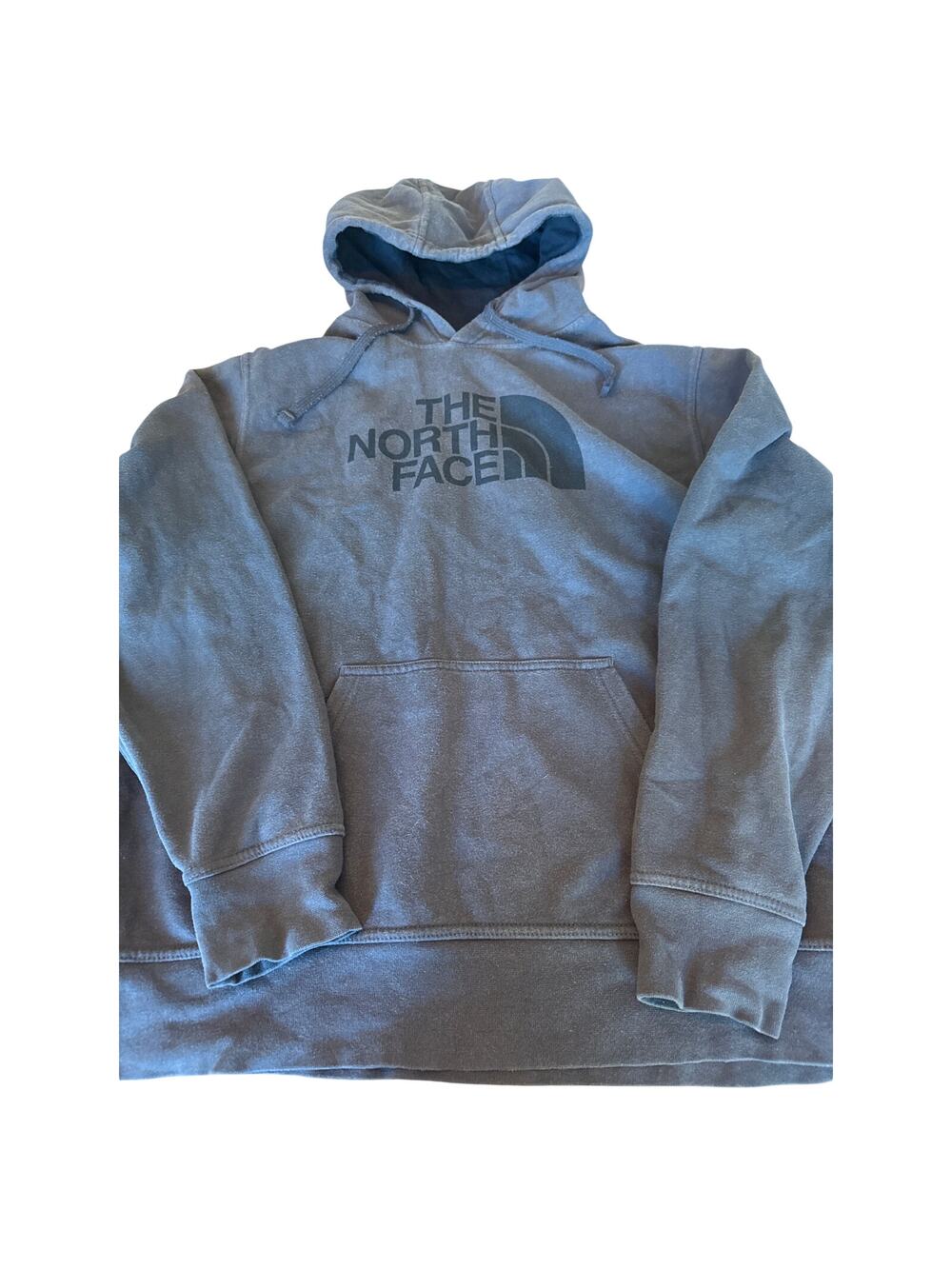 The North Face Men’s Hoodie Gray and Black Medium